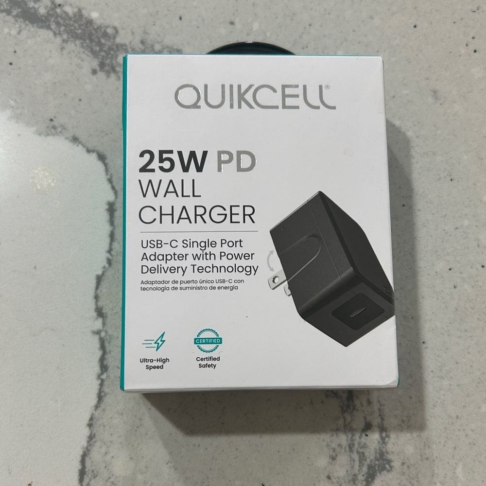 Quikcell 25W PD Wall Charger
